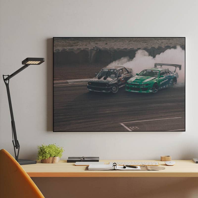 Drifting BMW E30 3 series & Nissan S14 Silivia preview