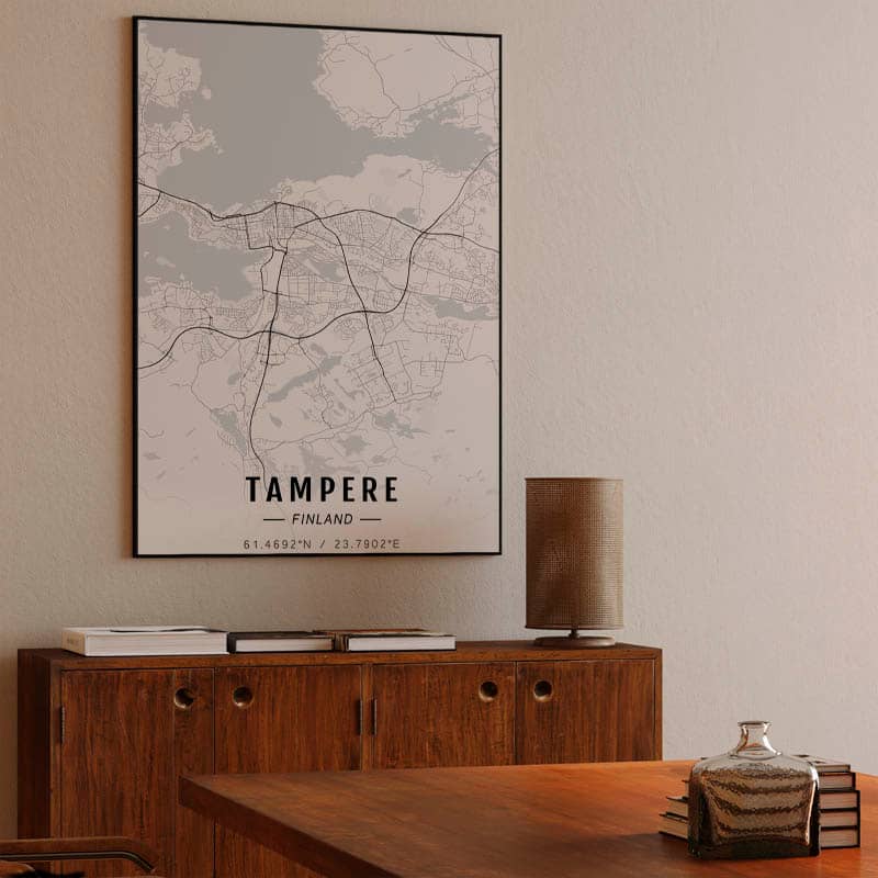 Tampere map preview
