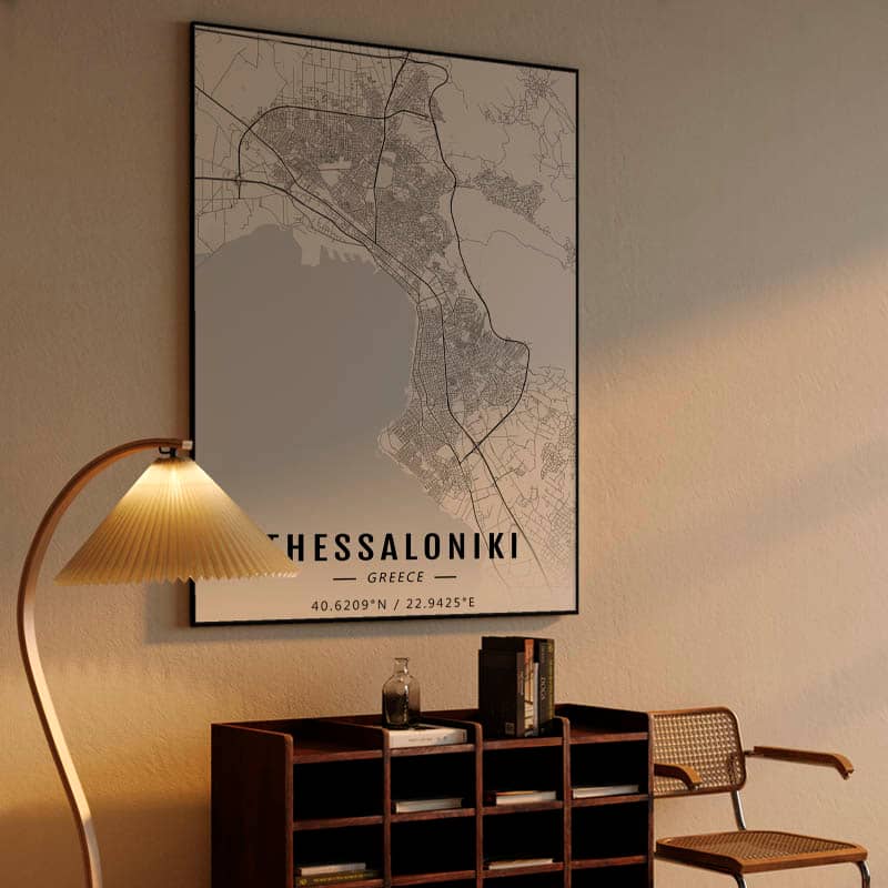 Thessaloniki map preview