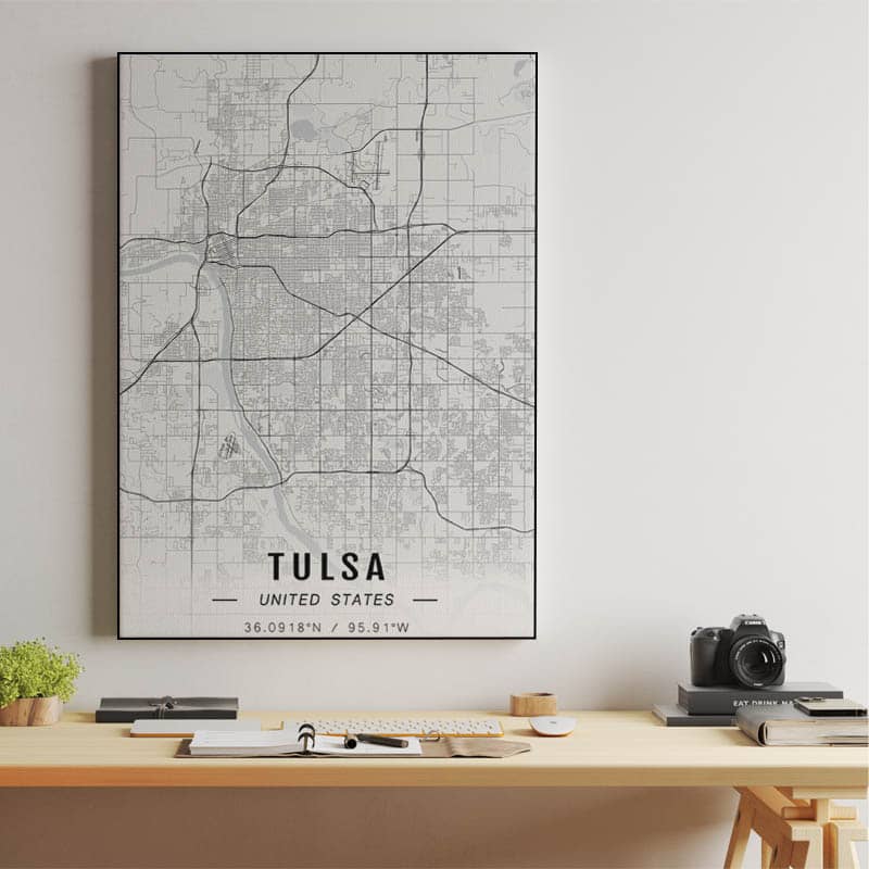 Tulsa map preview