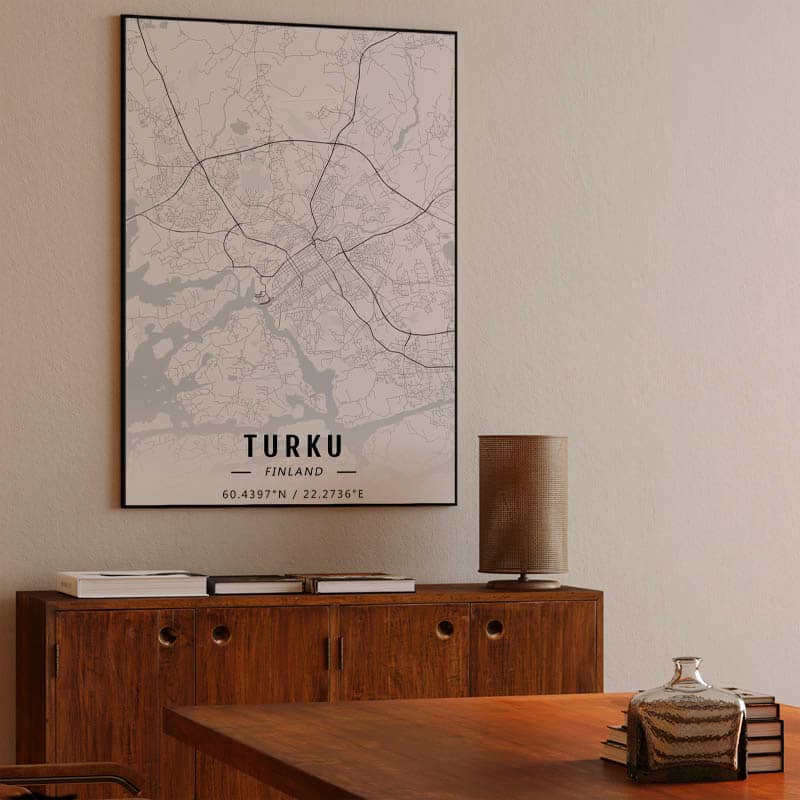 Turku map preview