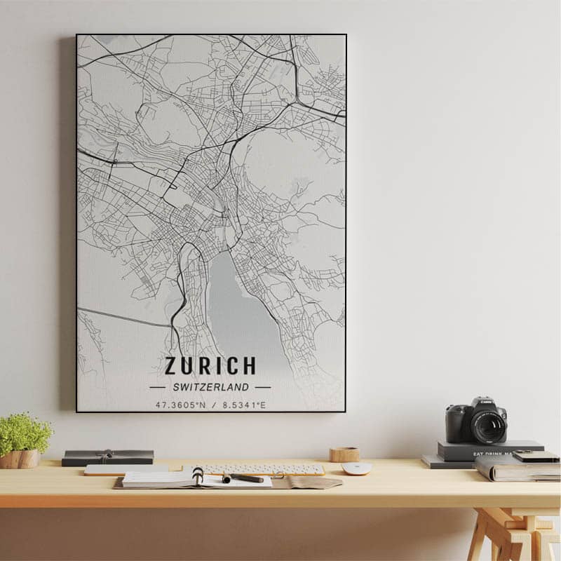 Zurich map preview