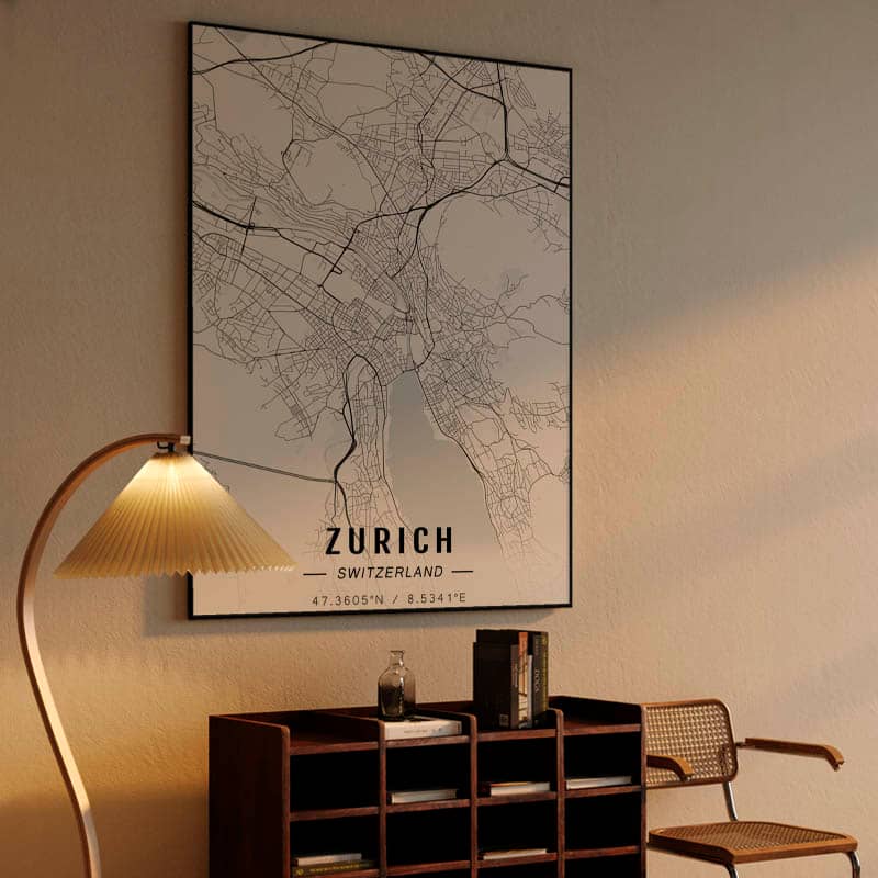 Zurich map preview