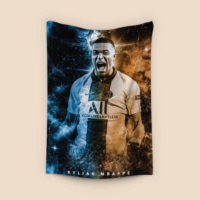 Kylian Mbappe Abstract preview