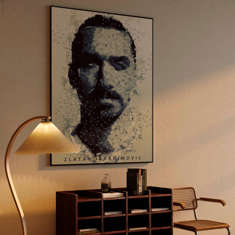 Zlatan Ibrahimovic Abstract preview