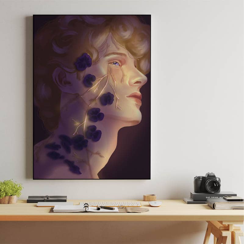 Purple and gold preview