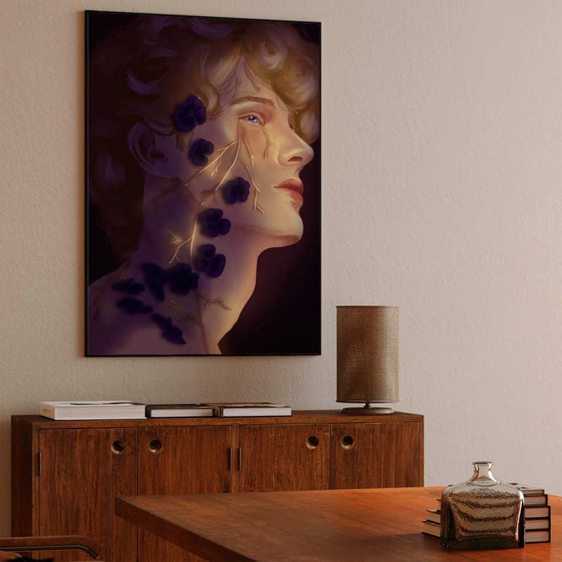 Purple and gold preview