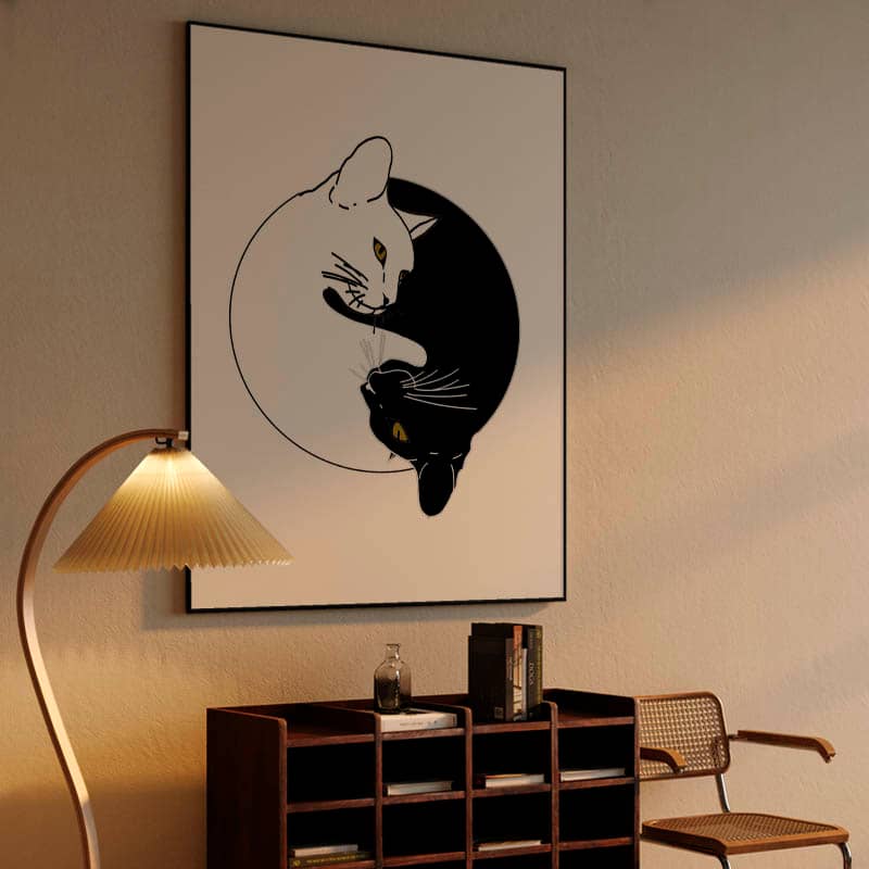 Yin and Yang cats preview