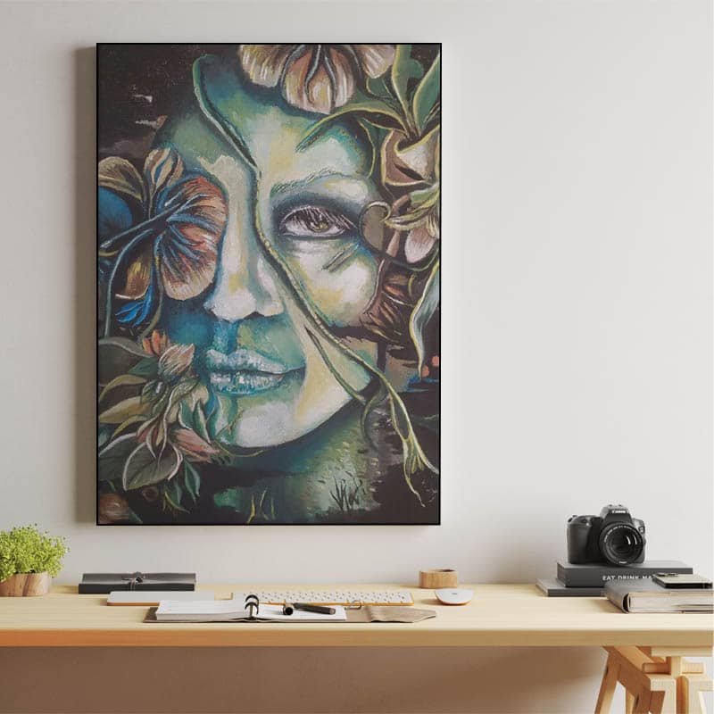 fantasy flower woman preview