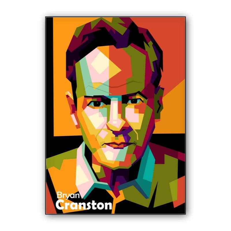 Bryan Cranston in wpap pop art preview