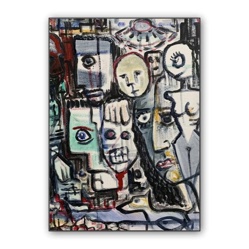 Abstract crowd preview