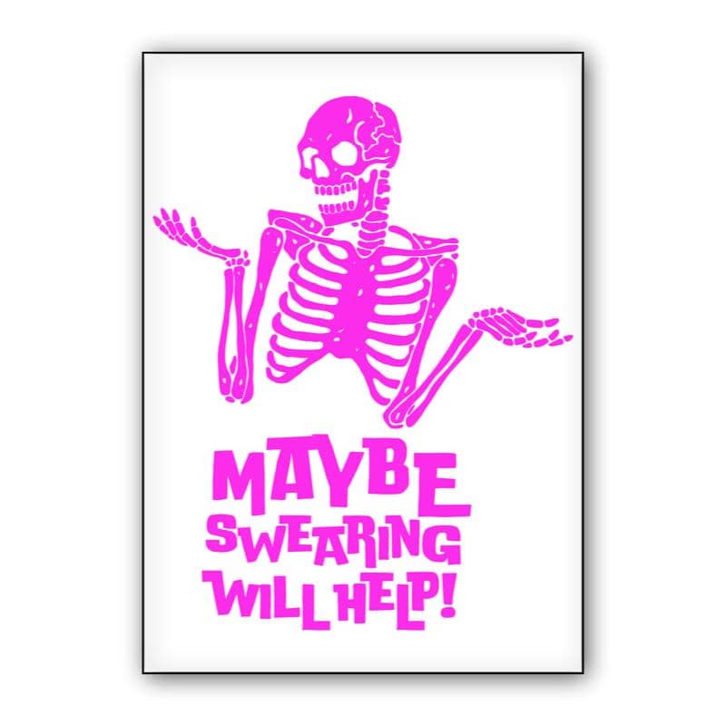 Maybe swearing will help! preview