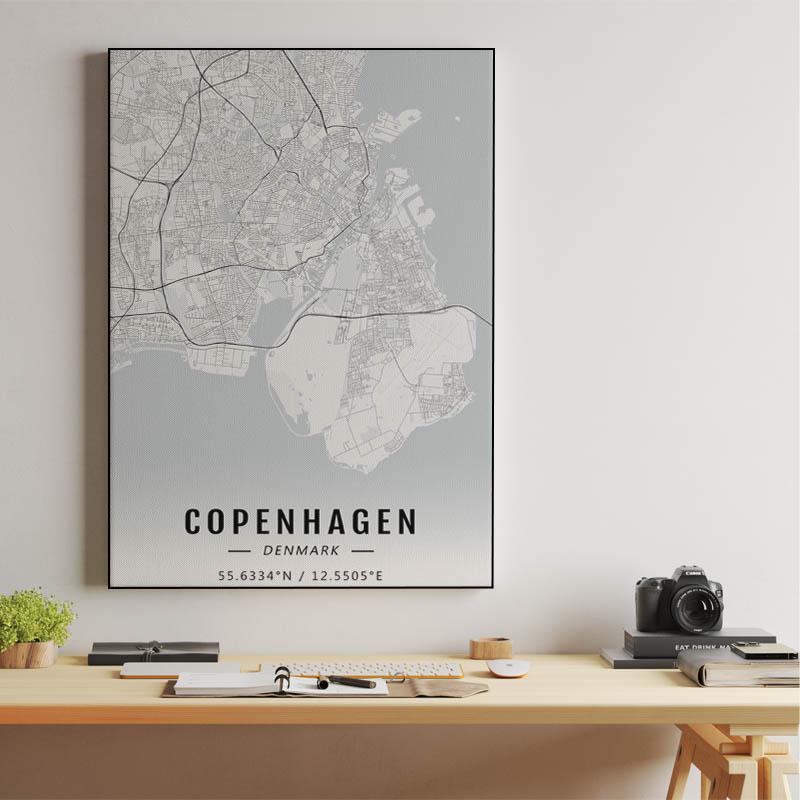Copenhagen map