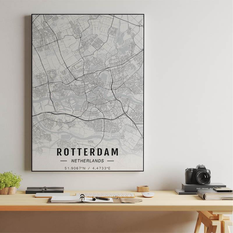 Rotterdam map