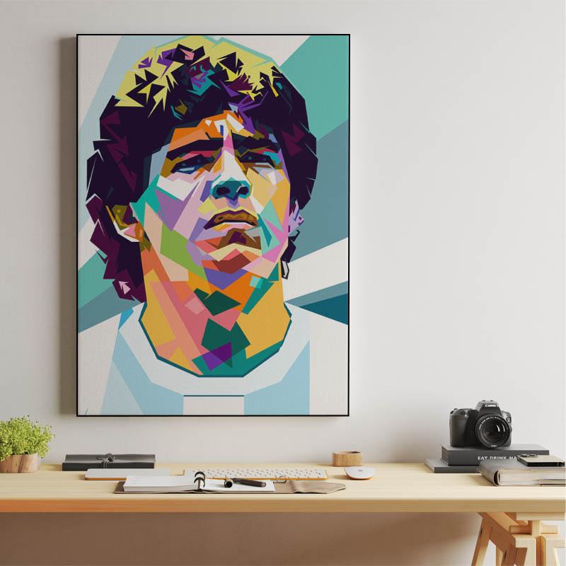 Diego Maradona pop art