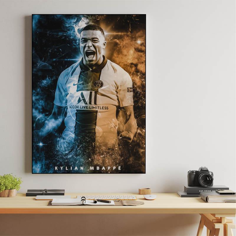 Kylian Mbappe Abstract