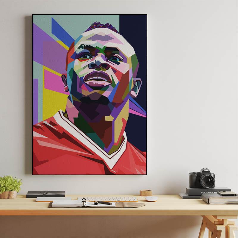 Sadio Mane pop art