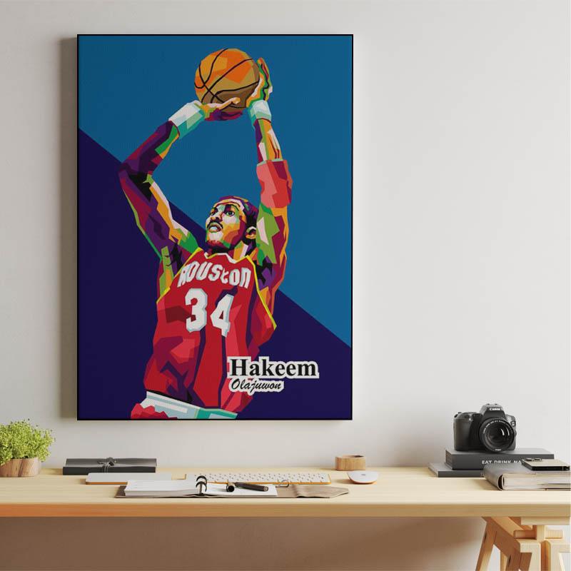 Hakeem Olajuwon in best basketball players