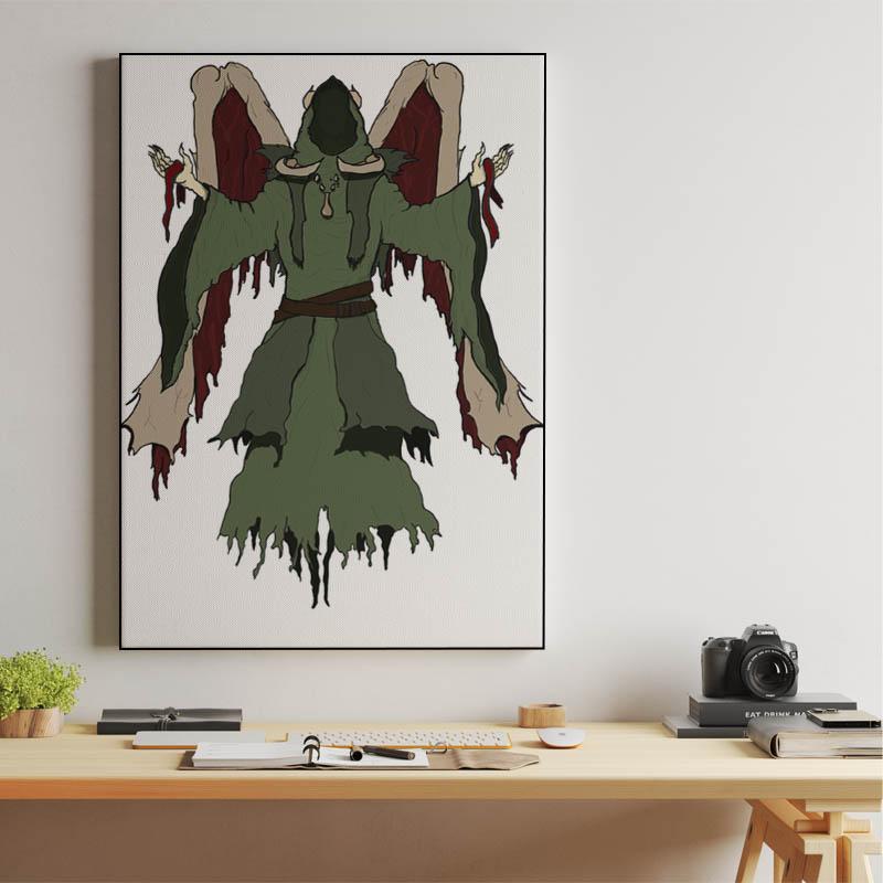 Marilqueneth, The owner of flesh wings