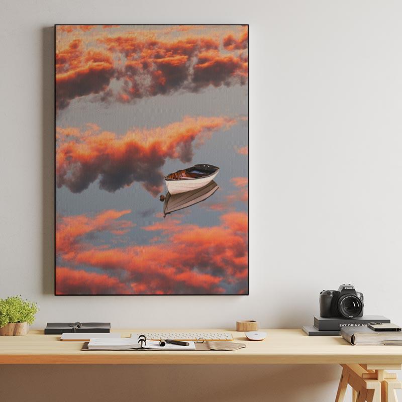 Boat on Clouds