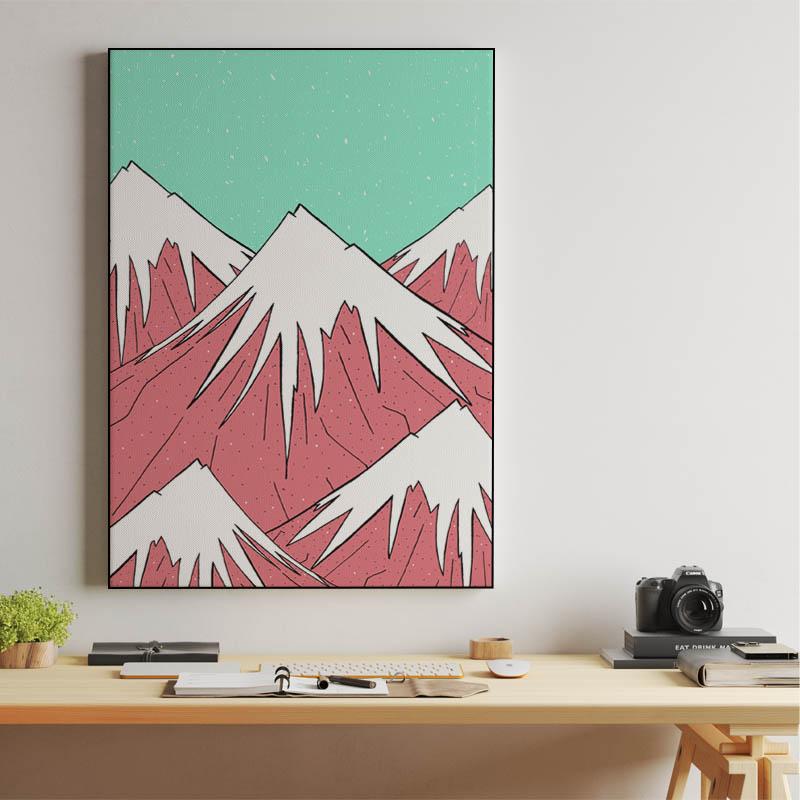 Mountain and the stars