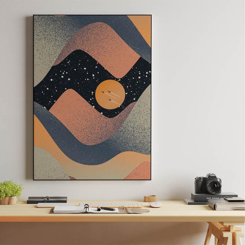 The sand dunes of Mars