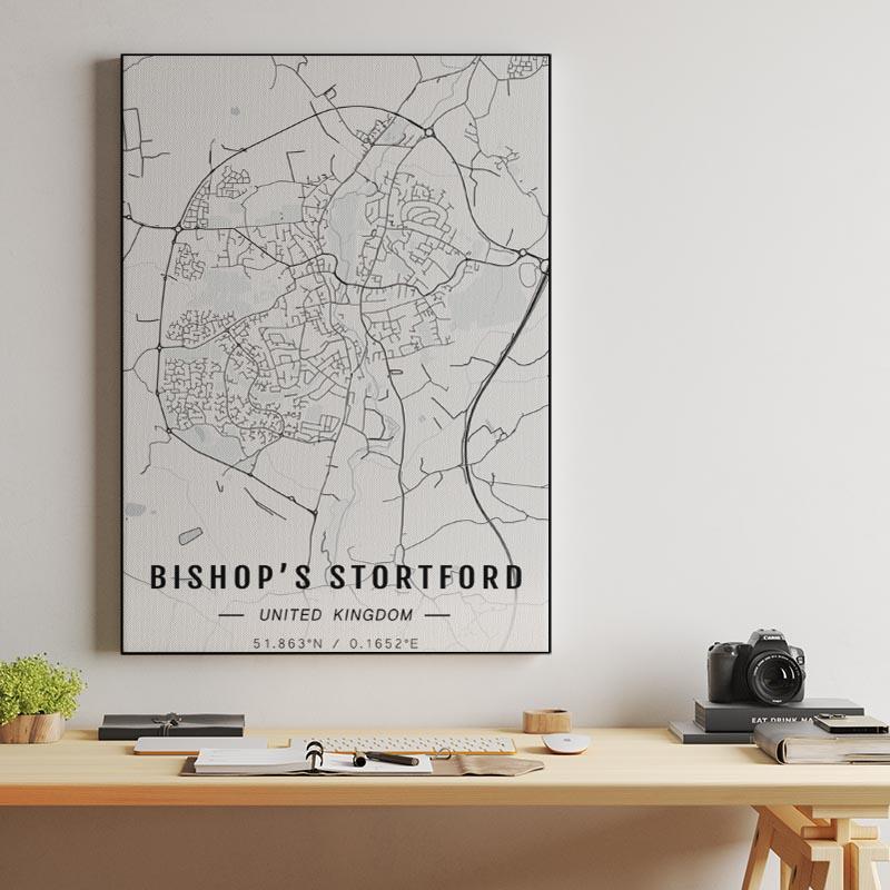 Bishop's Stortford map
