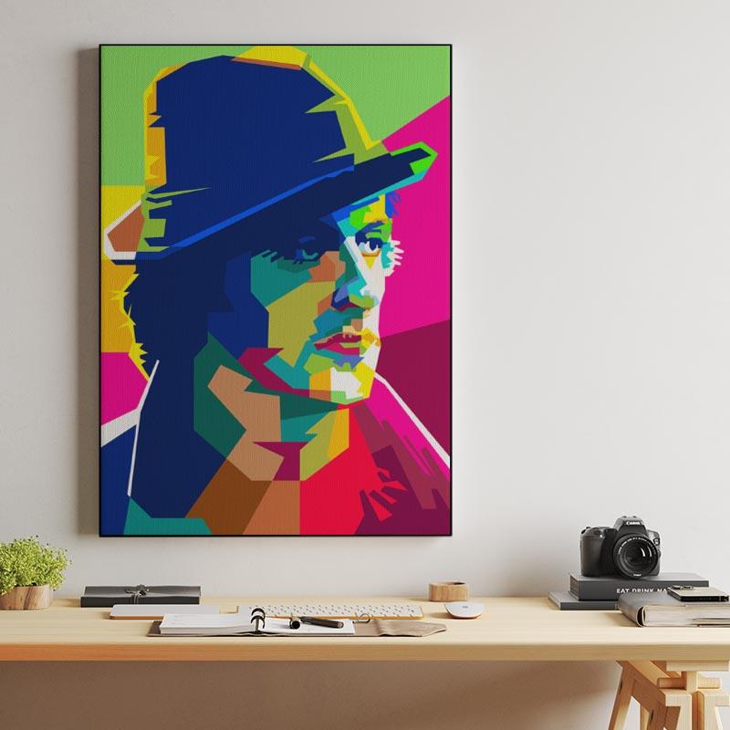 Sylvester Sly Stallone American Actor Pop WPAP