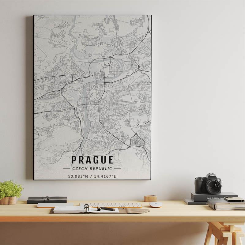 Prague map