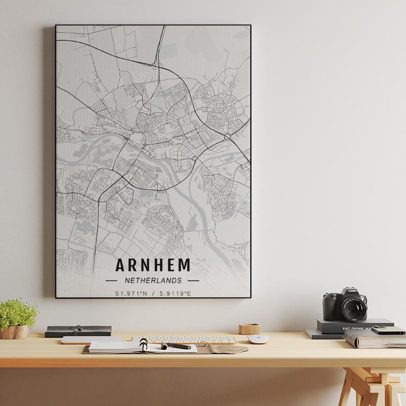 Arnhem map