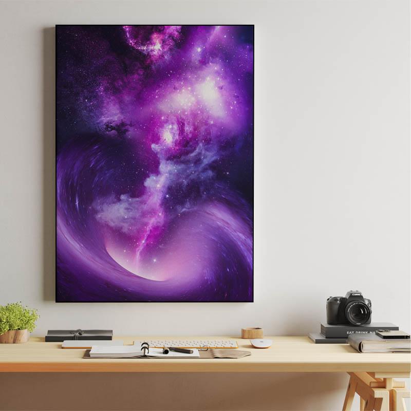 Purple Vortex Space