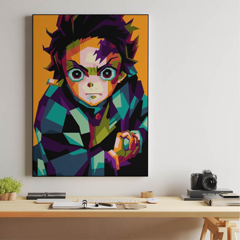 Anime Demon Slayers Pop art 1