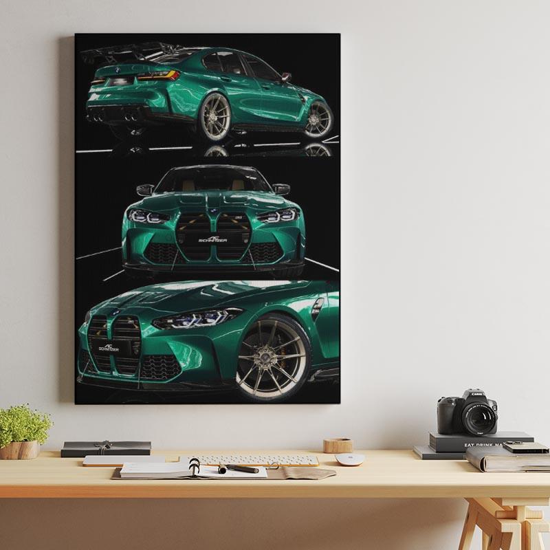 BMW M3 G80 Competition AC Custom ( Potrait 2 )