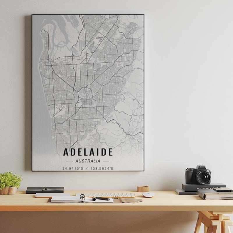 Adelaide map