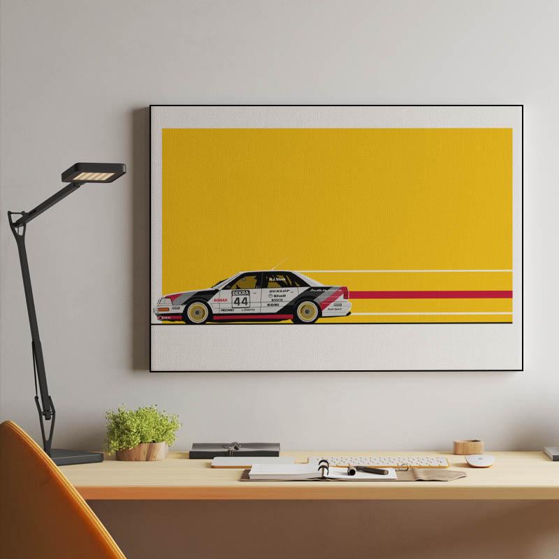 Hans-Joachim Stuck Audi V8 Quattro DTM