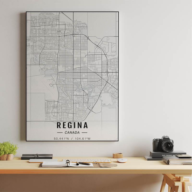 Regina map