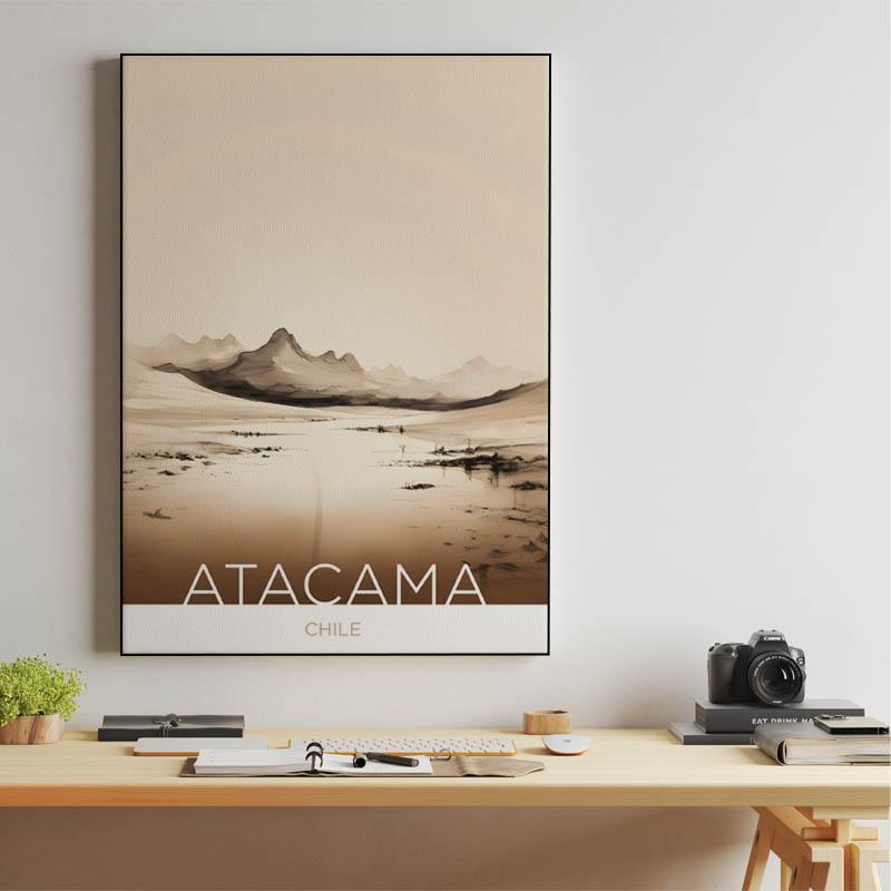 The Atacama Desert - Chile - Fountain Pen Technique