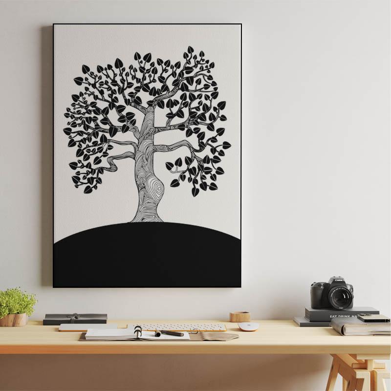 Lonely Tree Canvas