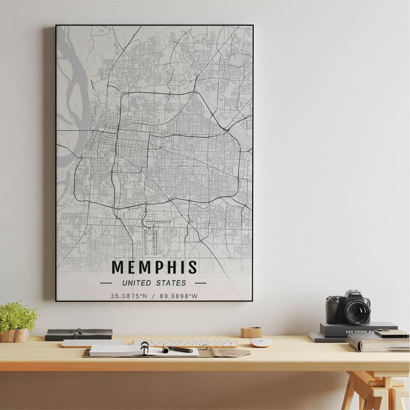 Memphis map