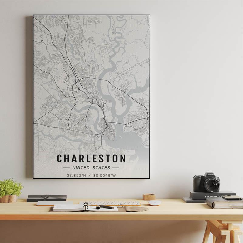 Charleston map