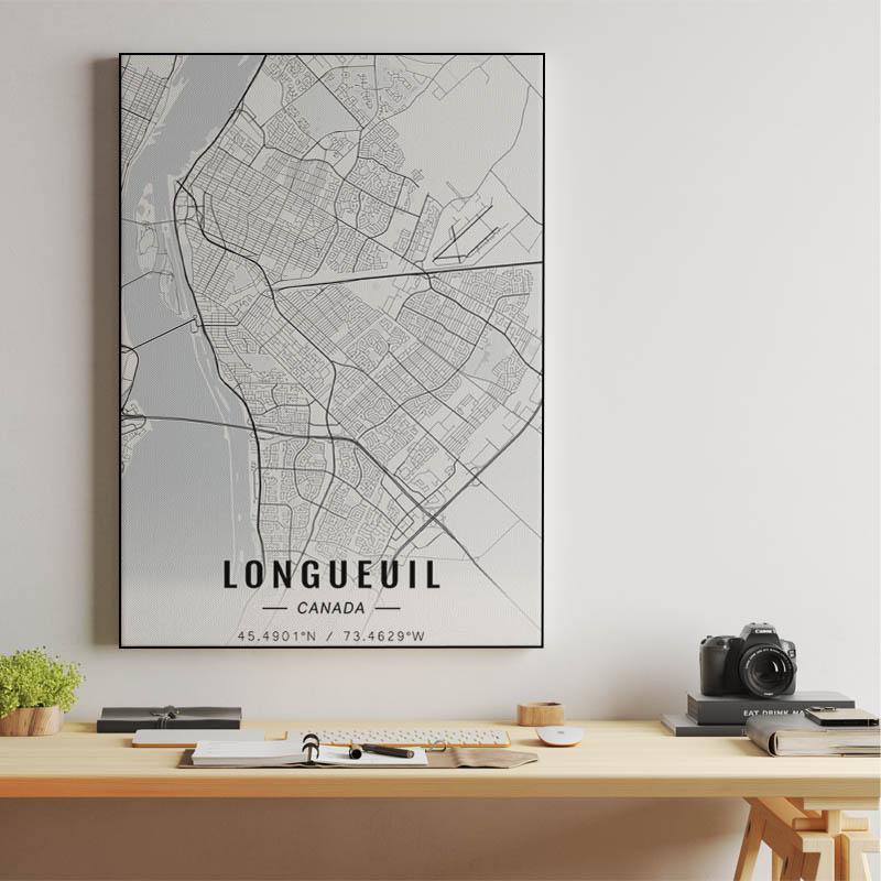 Longueuil map