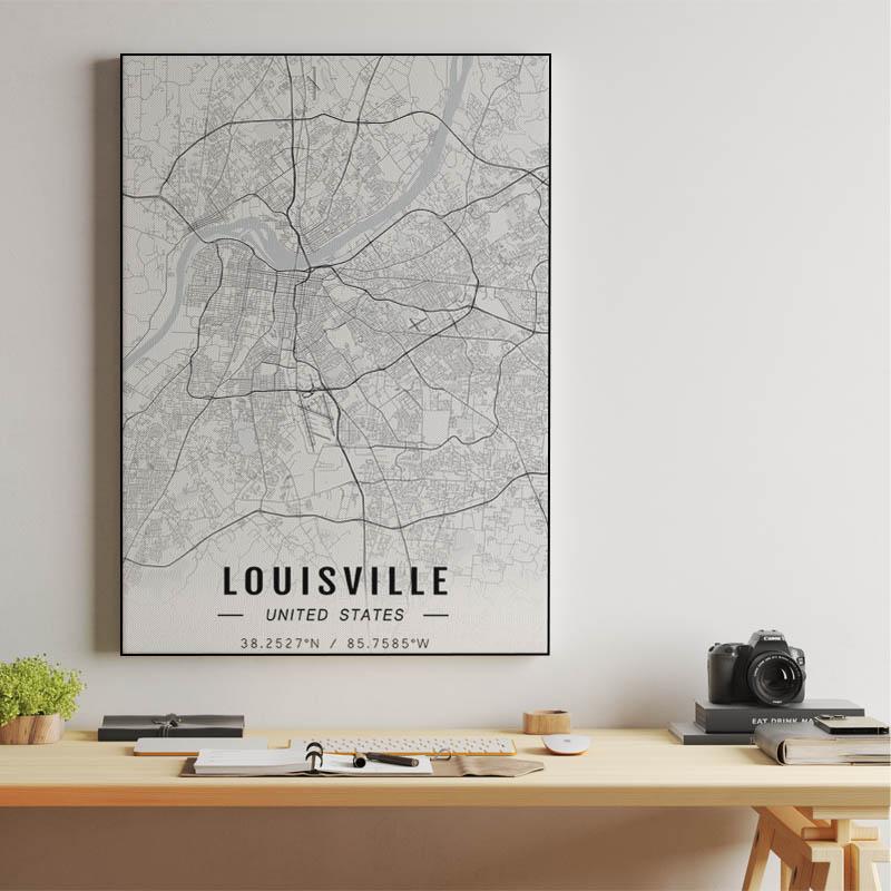 Louisville map