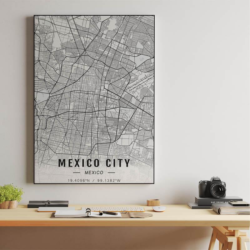 Mexico City map
