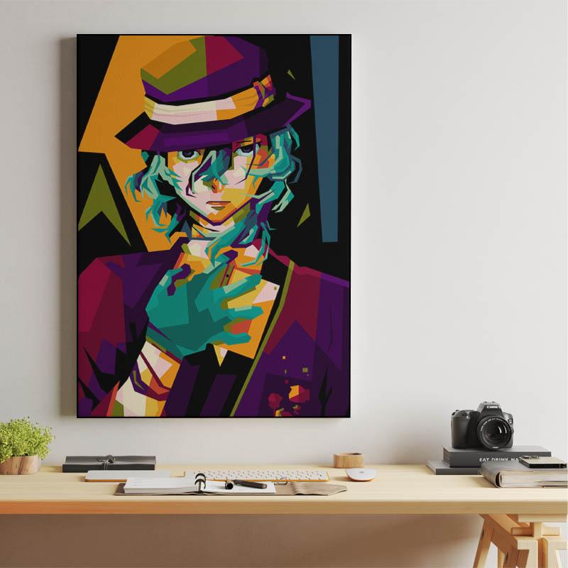 Chuuya Nakahara in pop art