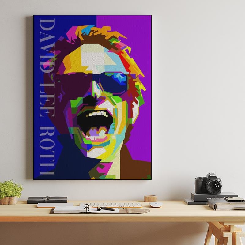 David Lee Roth Van Halen Singer Pop WPAP