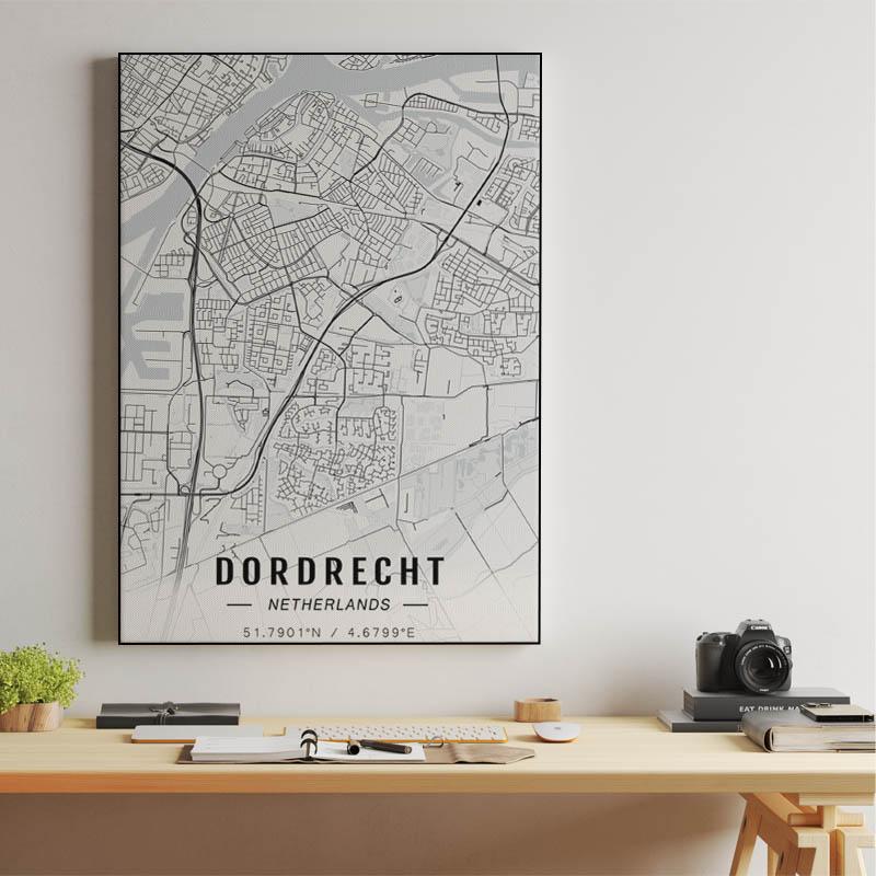 Dordrecht map