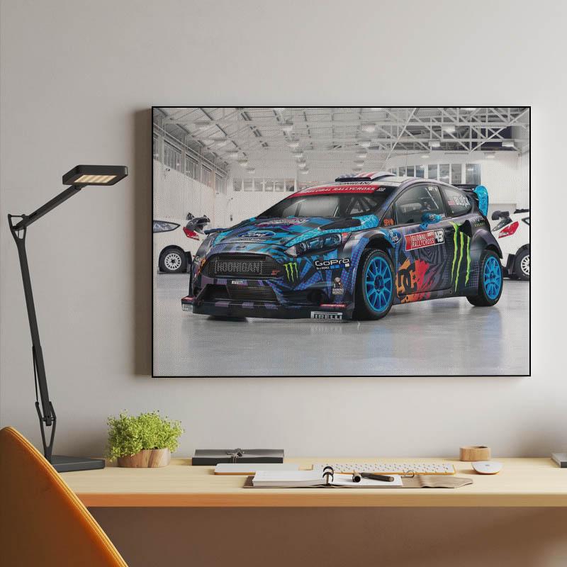 Ford Fiësta Rally car