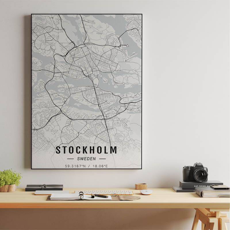 Stockholm map