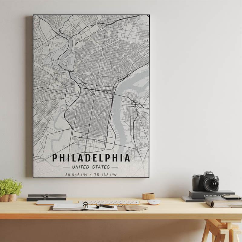 Philadelphia map