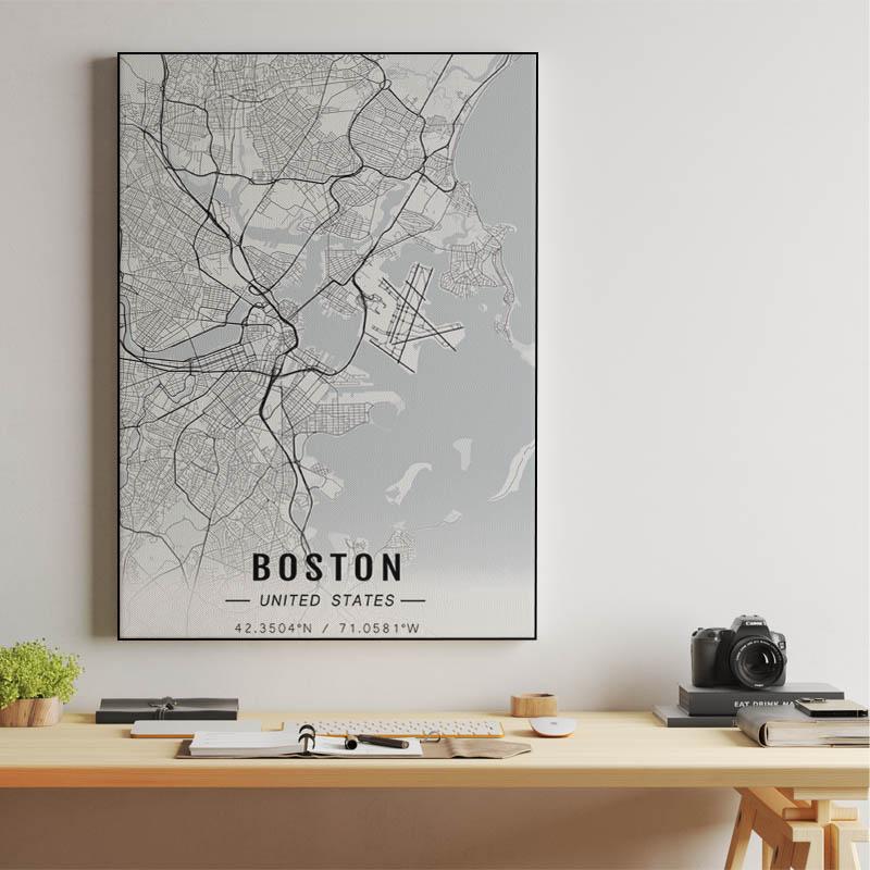 Boston map